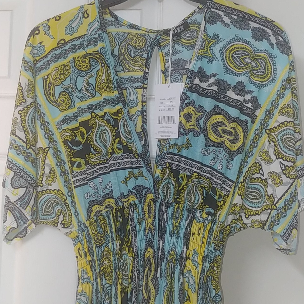 Plus size maxi dress NWT